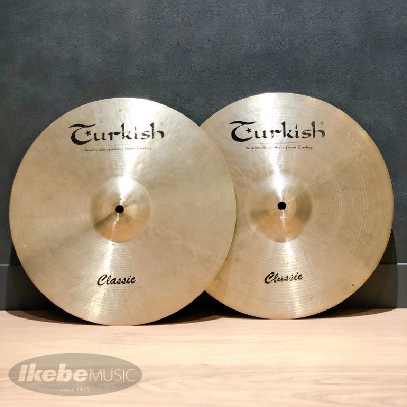 Turkish TU-CL14HH Classic Series Heavy Hihats 14prの画像